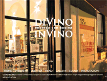 Tablet Screenshot of divinoinvino.net